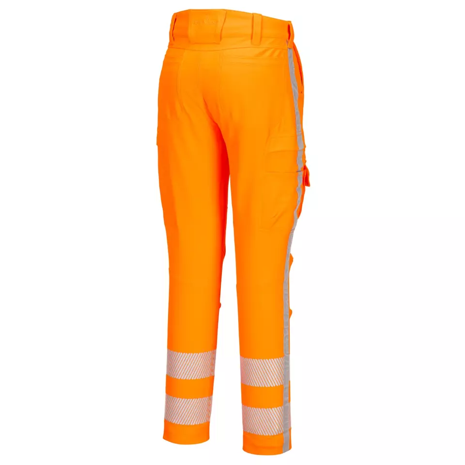 Portwest R440ORR, RWS Warnschutz-Stretch-Arbeitshose, Orange, image 3, gallery thumbnail