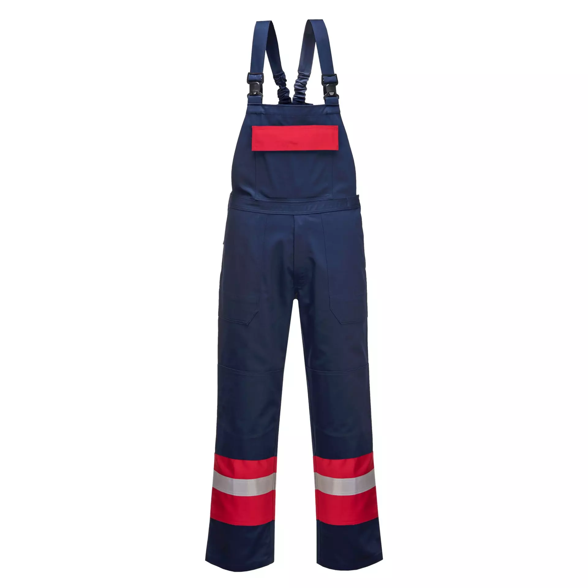 Portwest FR57NAR, Bizflame Work FR Latzhose, Marine