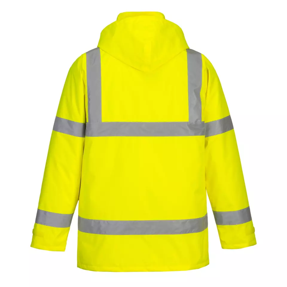 Portwest S460YER, Hi-Vis Winter Traffic Jacket, Yellow, image 3, gallery thumbnail