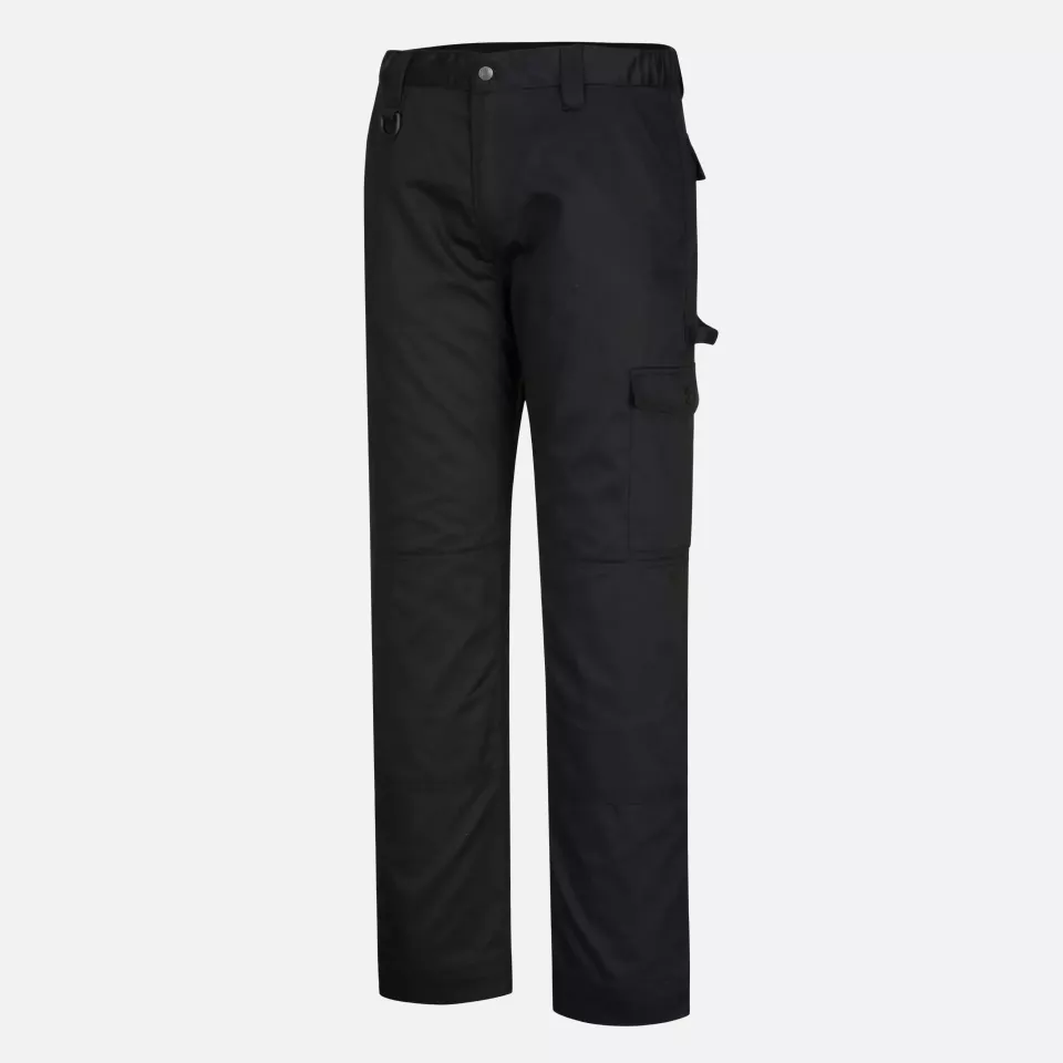 Portwest CD884BKR, Super Work Trousers, Black, image 3, gallery thumbnail