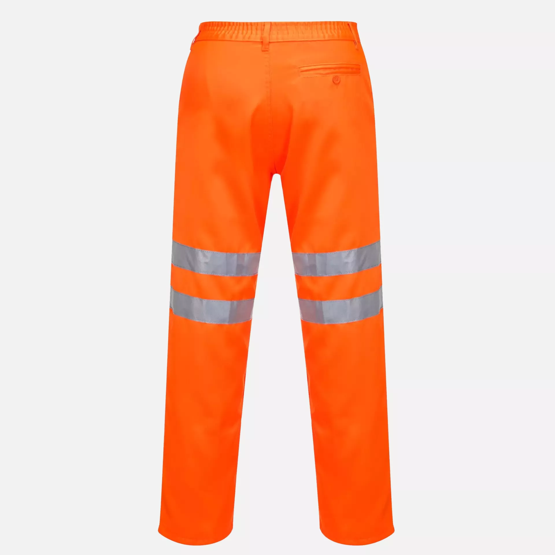 Portwest RT45ORR, Hi-Vis Polycotton Service Trousers, Orange, image 2