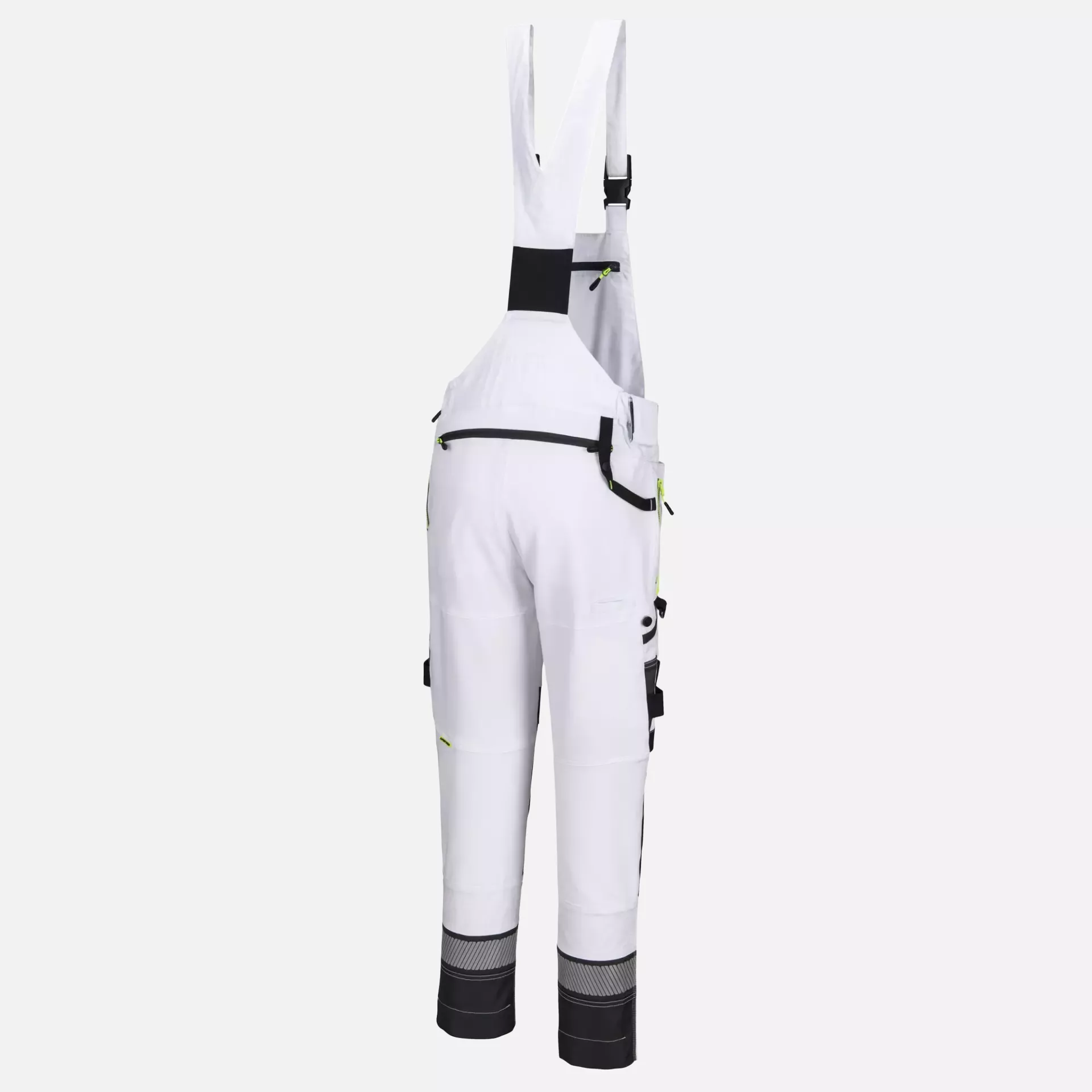 Portwest DX441WGR, DX4 Work Bib and Brace, White/Grey, image 3