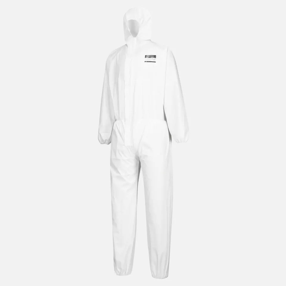 Portwest ST90WHR, BizTex Pro Coverall Type 5/6, White, image 3, gallery thumbnail