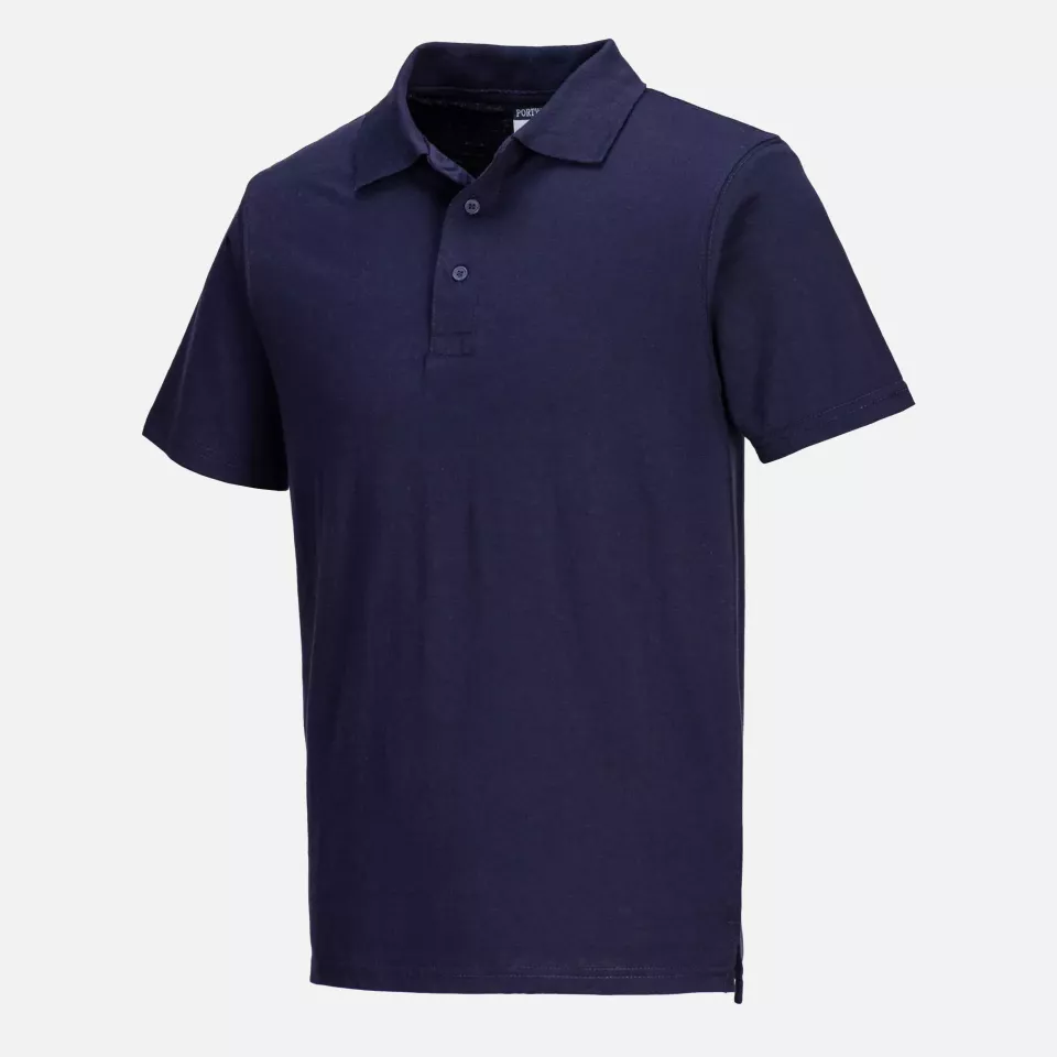 Portwest L210NAR, Leichtes Jersey-Poloshirt, Marine, image 3, gallery thumbnail