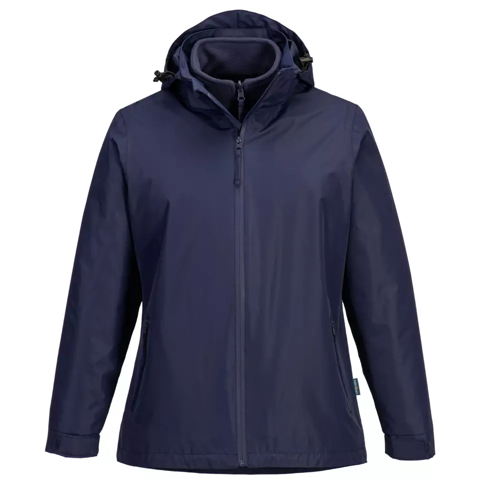 Portwest S574NAR, Women's 3-in-1 Jacket, Navy, image 1, gallery thumbnail