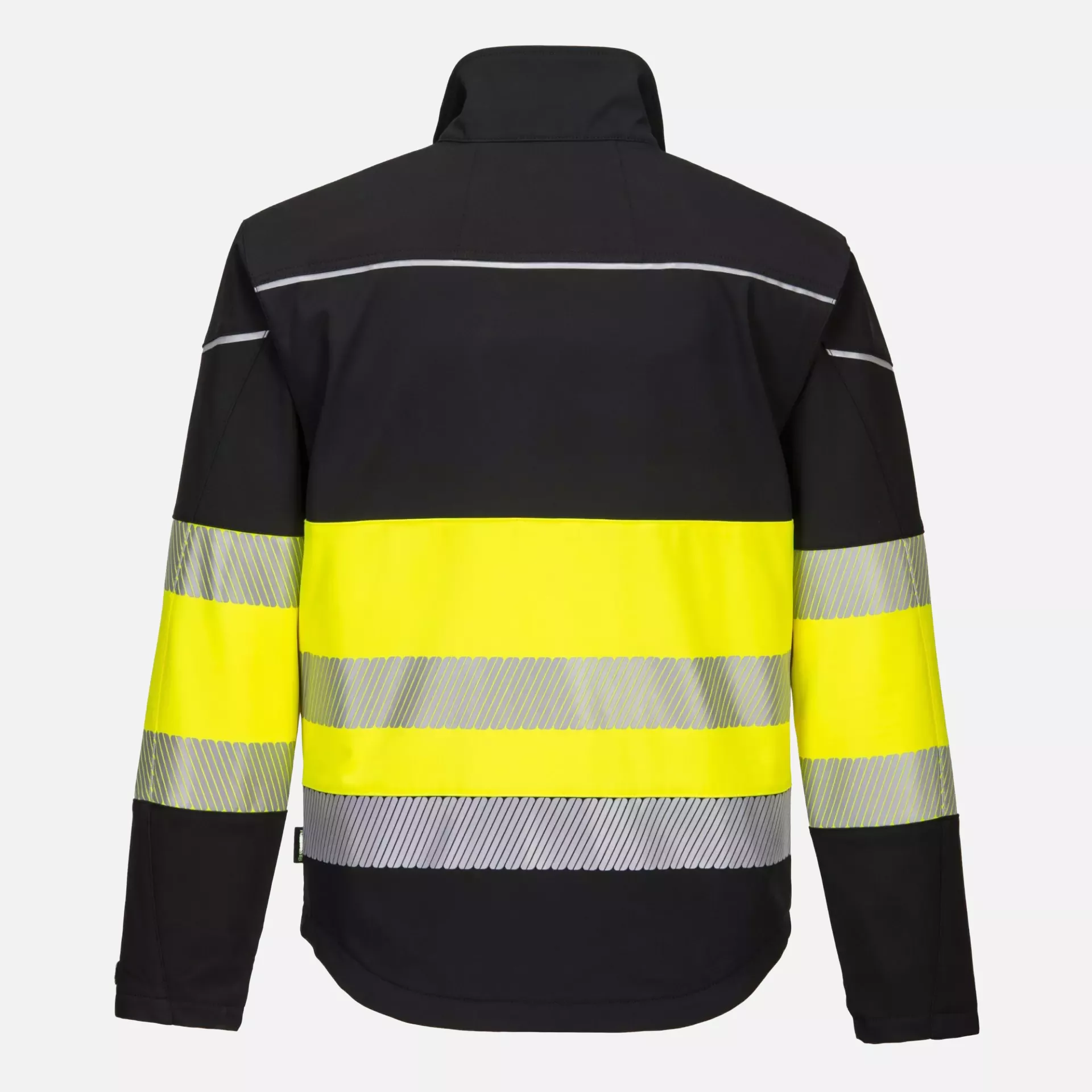 Portwest PW375BKY, PW3 Hi-Vis Class 1 Softshell (3L), Black/Yellow, image 2