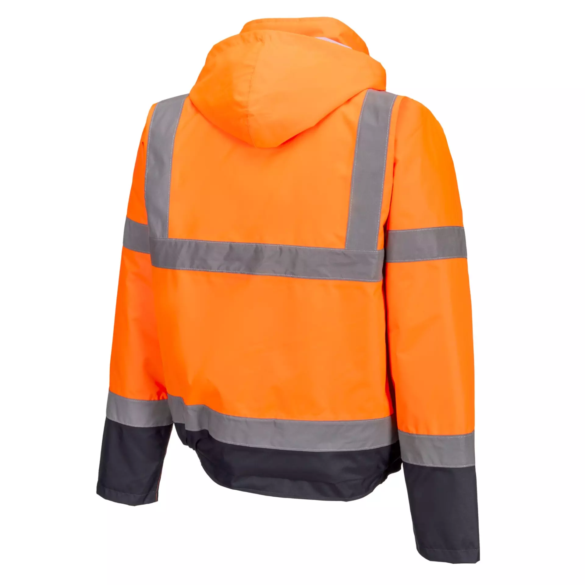Portwest S266ONR, Warnschutz Kontrast Winter Bomberjacke, Orange/Marine, image 3