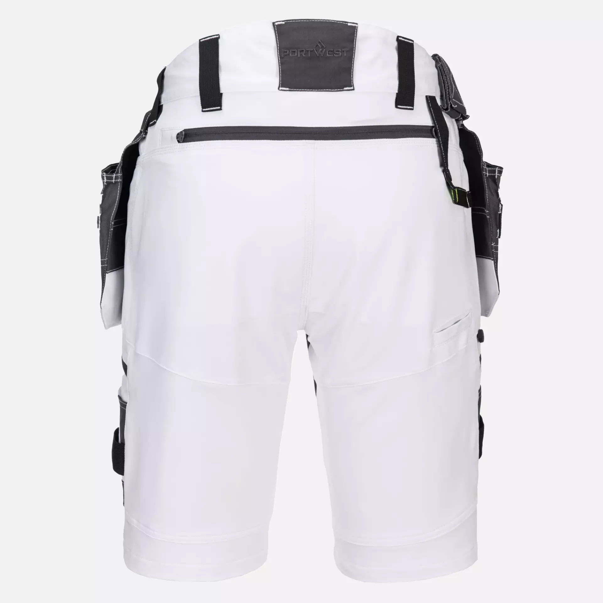 Portwest DX444WHR, DX4 Shorts mit abnehmbaren Holstertaschen, Weiß, image 2