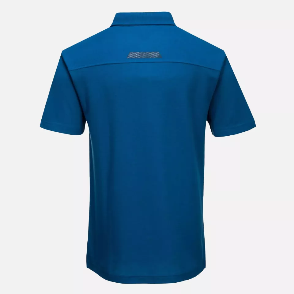 Portwest T720PBR, WX3 Polo Shirt, Persian Blue, image 1, gallery thumbnail