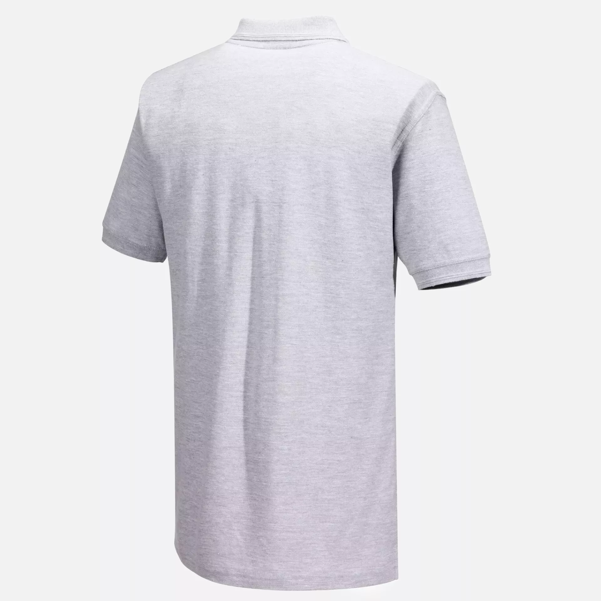 Portwest B210HGR, Naples Polo Shirt S/S, Heather Grey, image 4