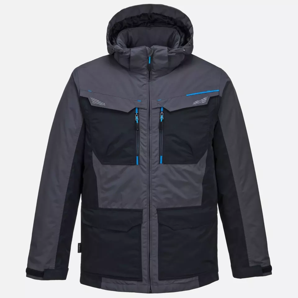 Portwest T740MGR, WX3 Winter Jacket, Metal Grey, image 1, gallery thumbnail