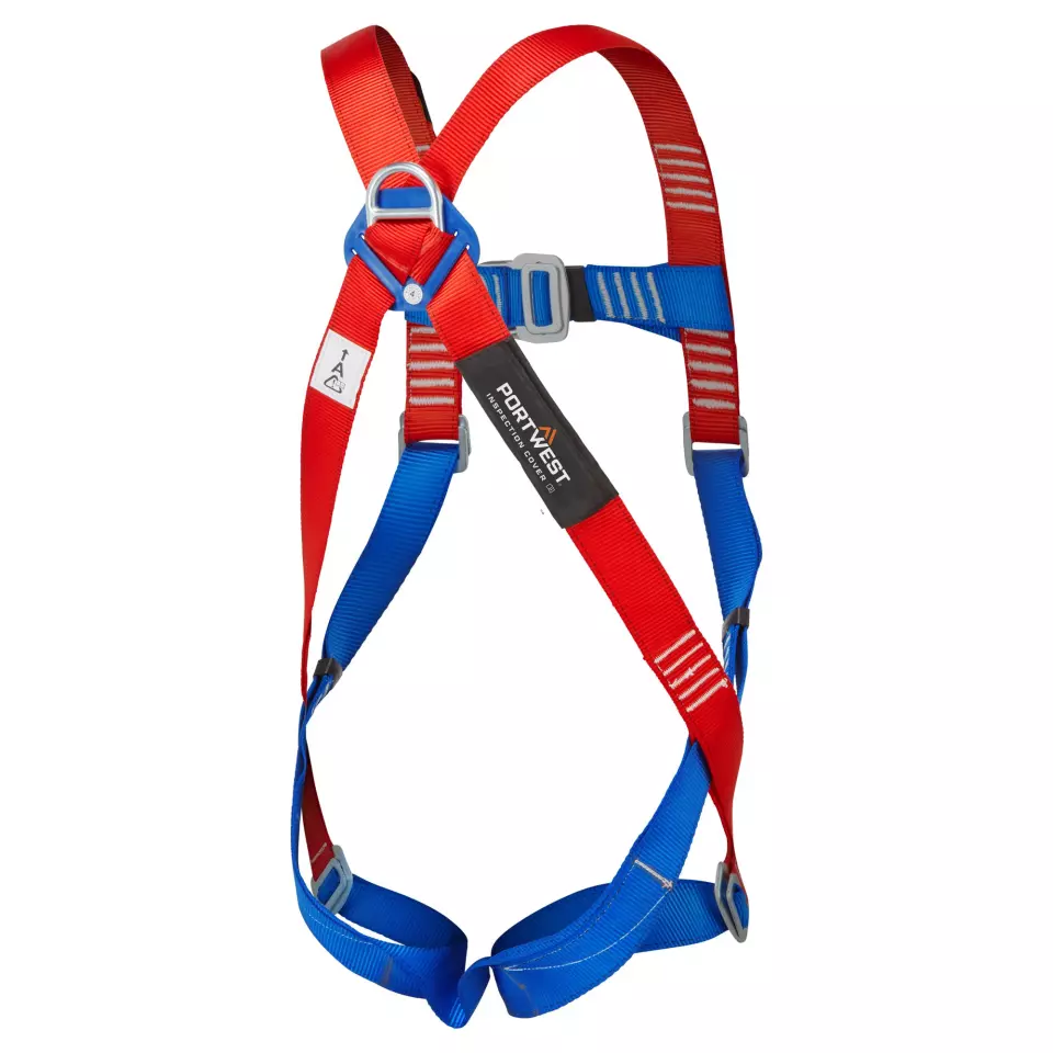 Portwest FP13RER, 2 Point Harness, Red, image 6, gallery thumbnail