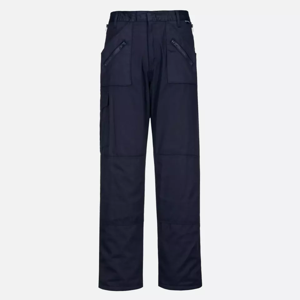 Portwest C387NAR, Lined Action Trousers, Navy, image 1, gallery thumbnail