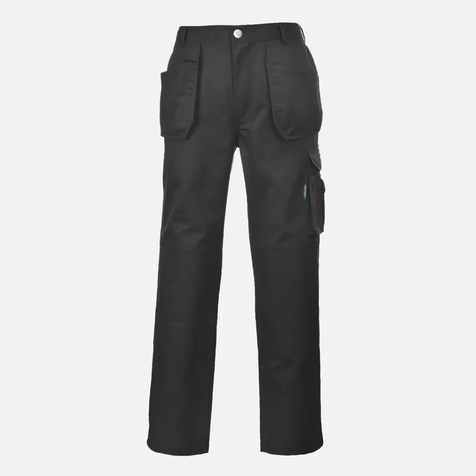 Portwest KS15BKR, Slate Holster Trousers, Black, image 1, gallery thumbnail