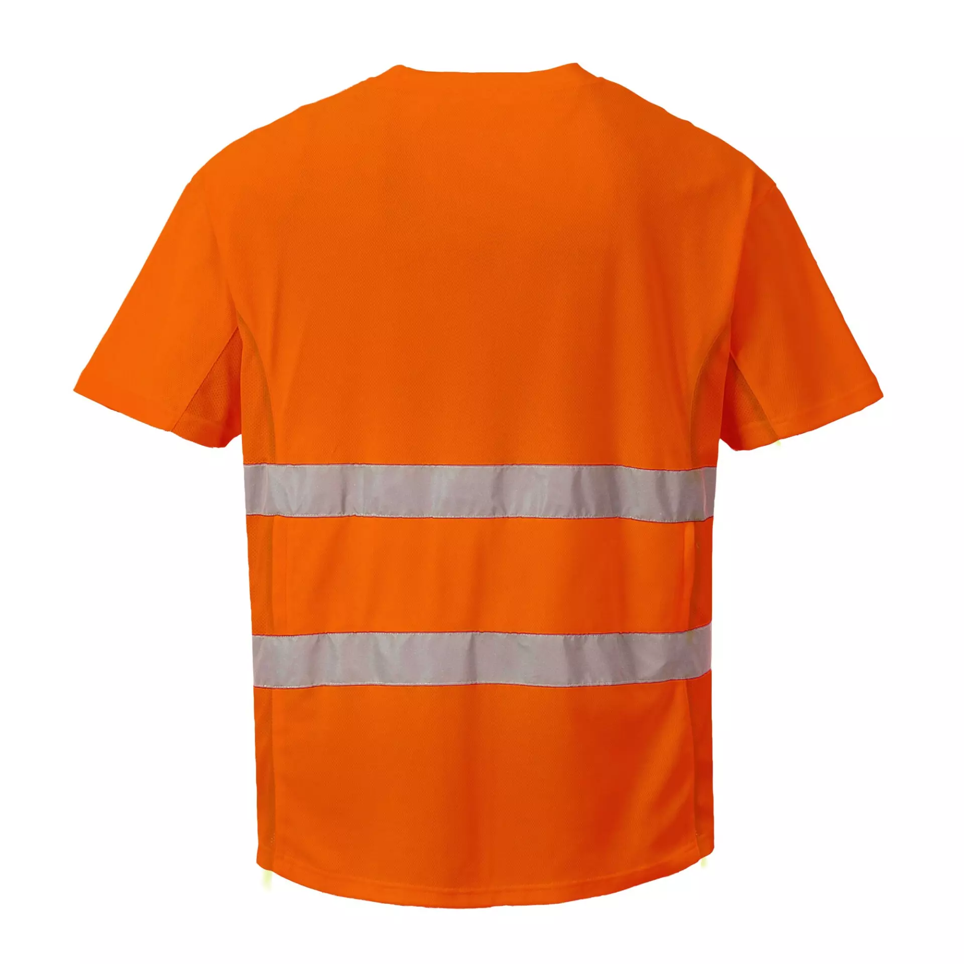 Portwest C394ORR, Hi-Vis Cotton Comfort Mesh Insert T-Shirt S/S, Orange, image 2