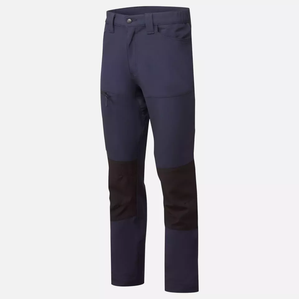 Portwest CD886DKR, WX2 Eco Stretch Work Trousers, Dark Navy/Black, image 3, gallery thumbnail