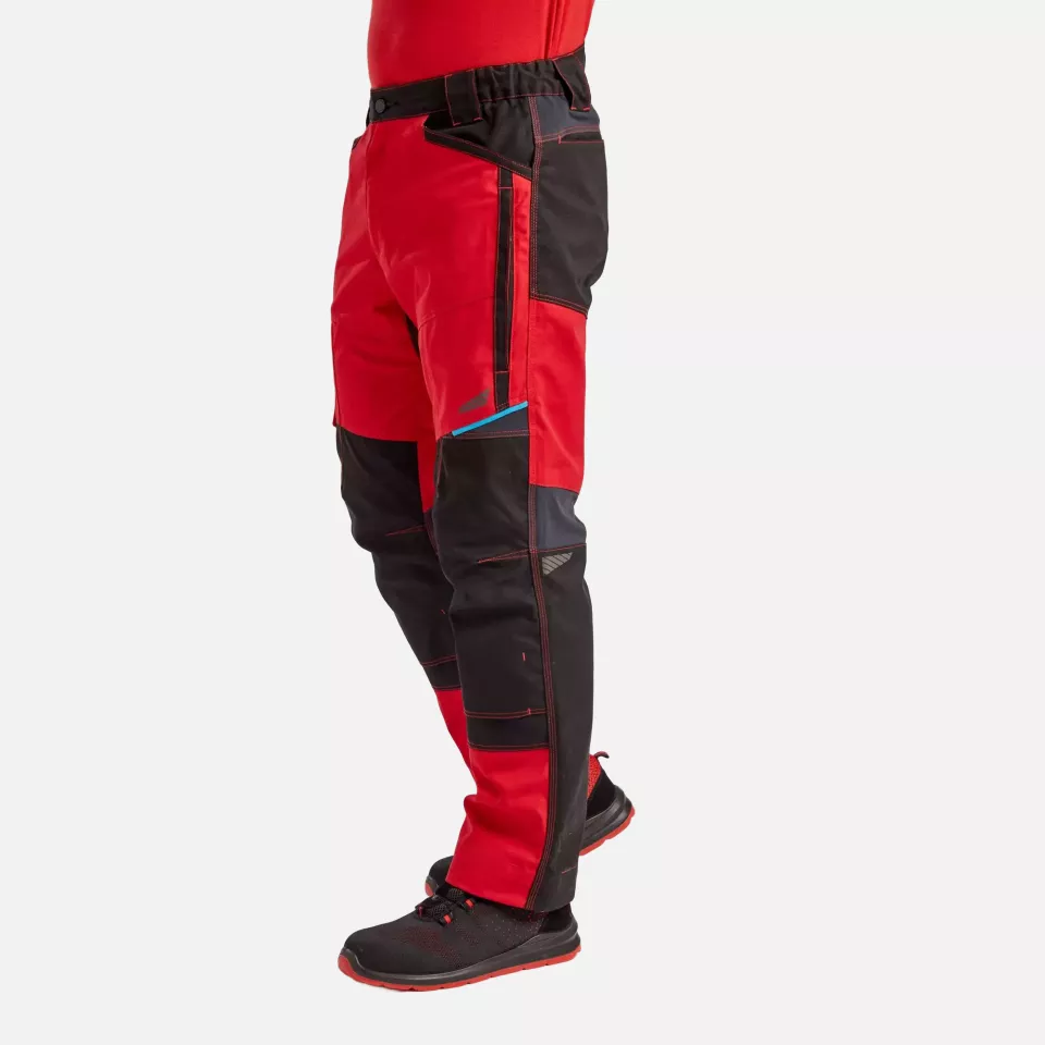 Portwest T701DRR, WX3 Work Trousers, Deep Red, image 7, gallery thumbnail