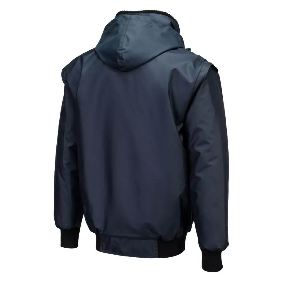Portwest F465NAR, 3-in-1 Bomber Jacket, Navy, image 3, gallery thumbnail