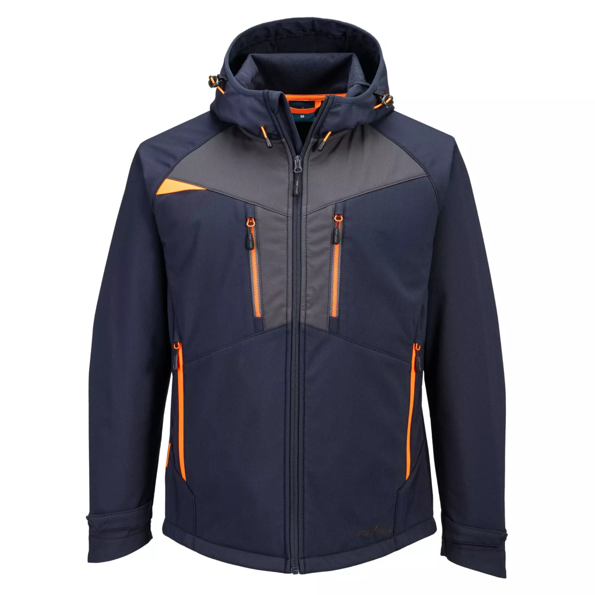Portwest DX474DNR, DX4 Softshelljacke mit Kapuze (3L), Dunkelmarine