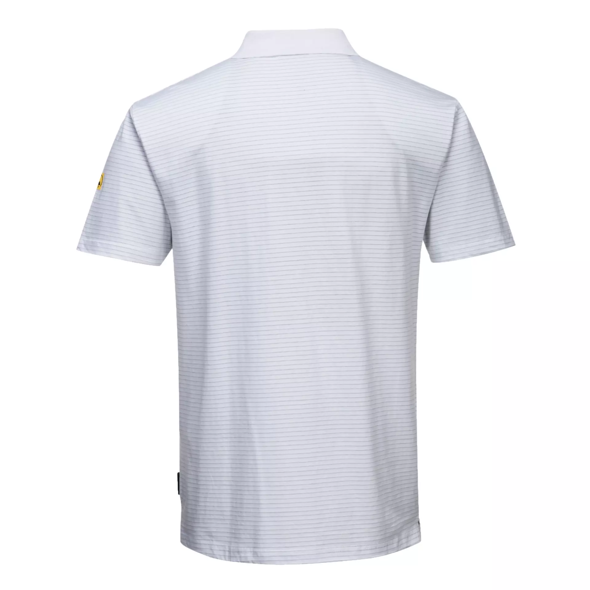 Portwest AS21WHR, Anti-Static ESD Polo Shirt S/S, White, image 2