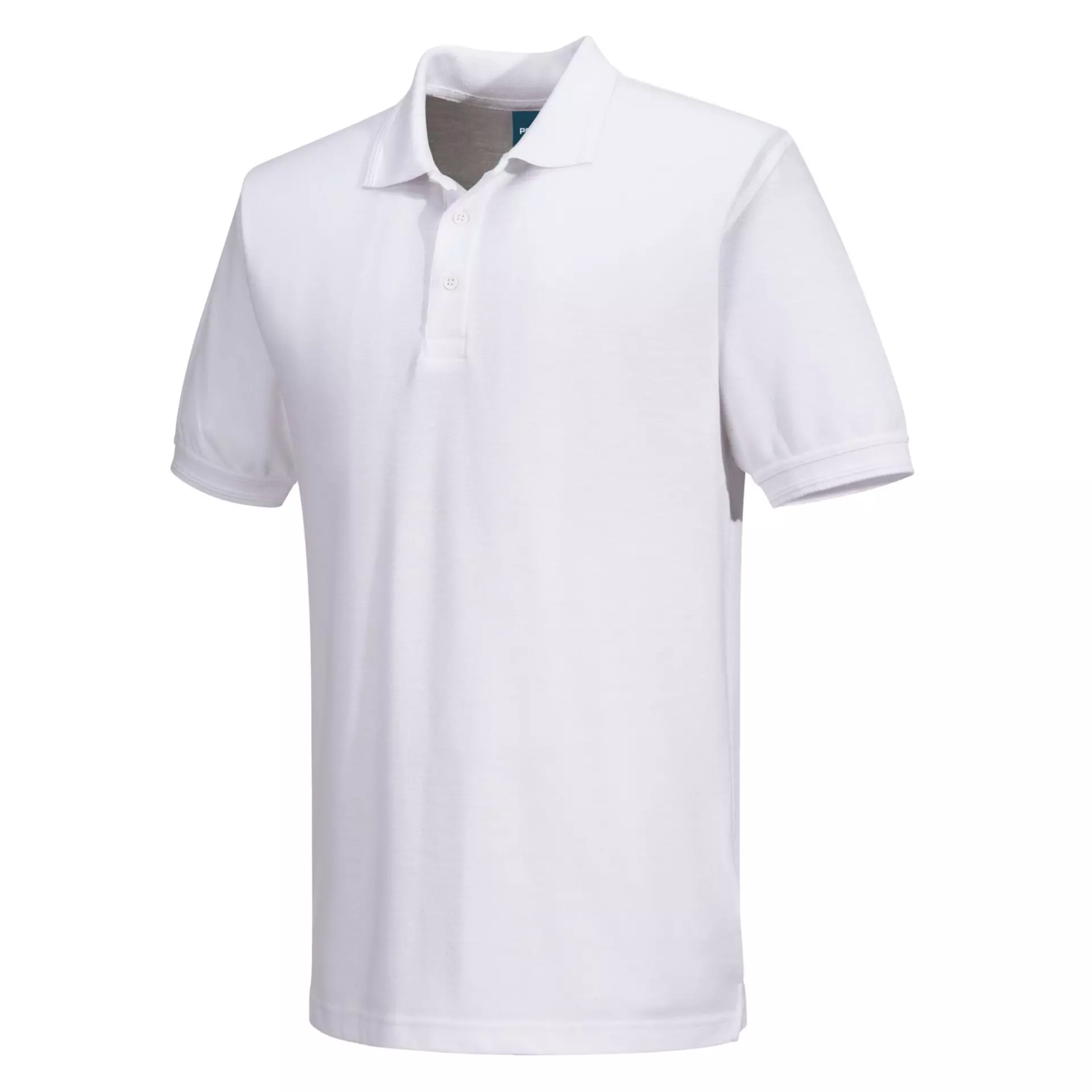 Portwest B210WHR, Naples Polo Shirt S/S, White, image 3