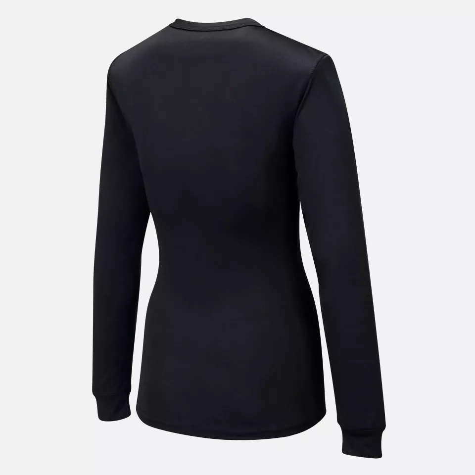 Portwest B136BKR, Women's Baselayer Top L/S, Black, image 4, gallery thumbnail