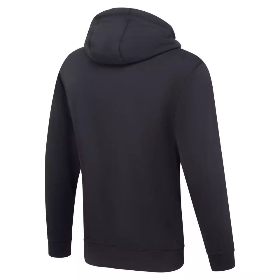 Portwest FR81NAR, Modaflame Knit Zip Front Hooded FR Sweatshirt, Navy, image 4, gallery thumbnail