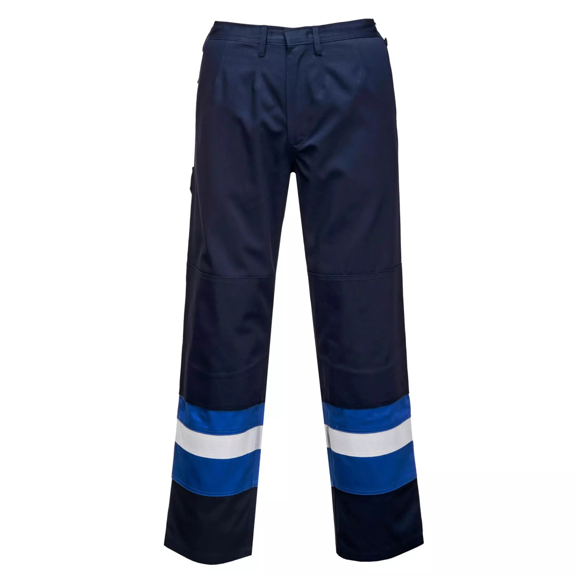 Portwest FR56NRR, Bizflame Work FR Trousers, Navy/Royal