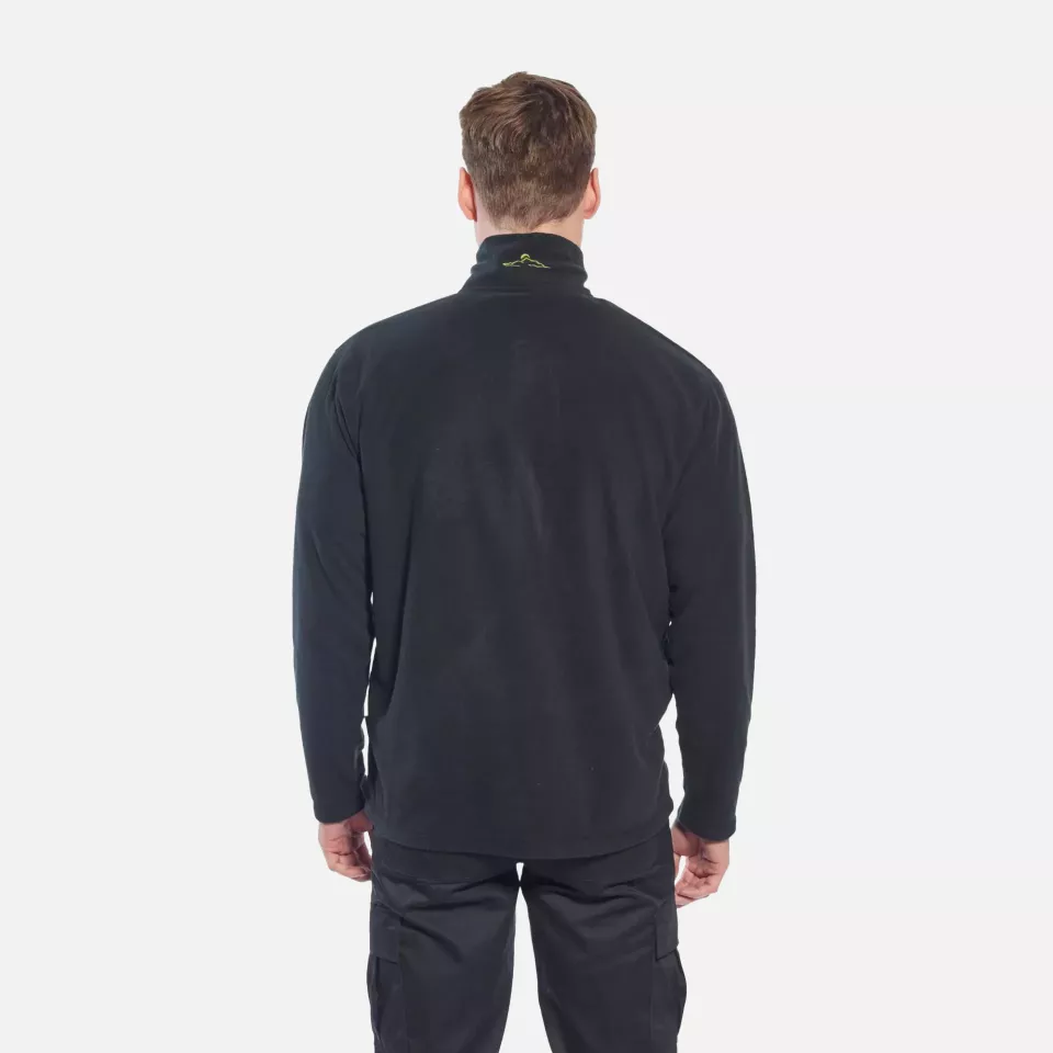 Portwest F180NAR, Staffa Microfleece Pullover, Navy, image 4, gallery thumbnail