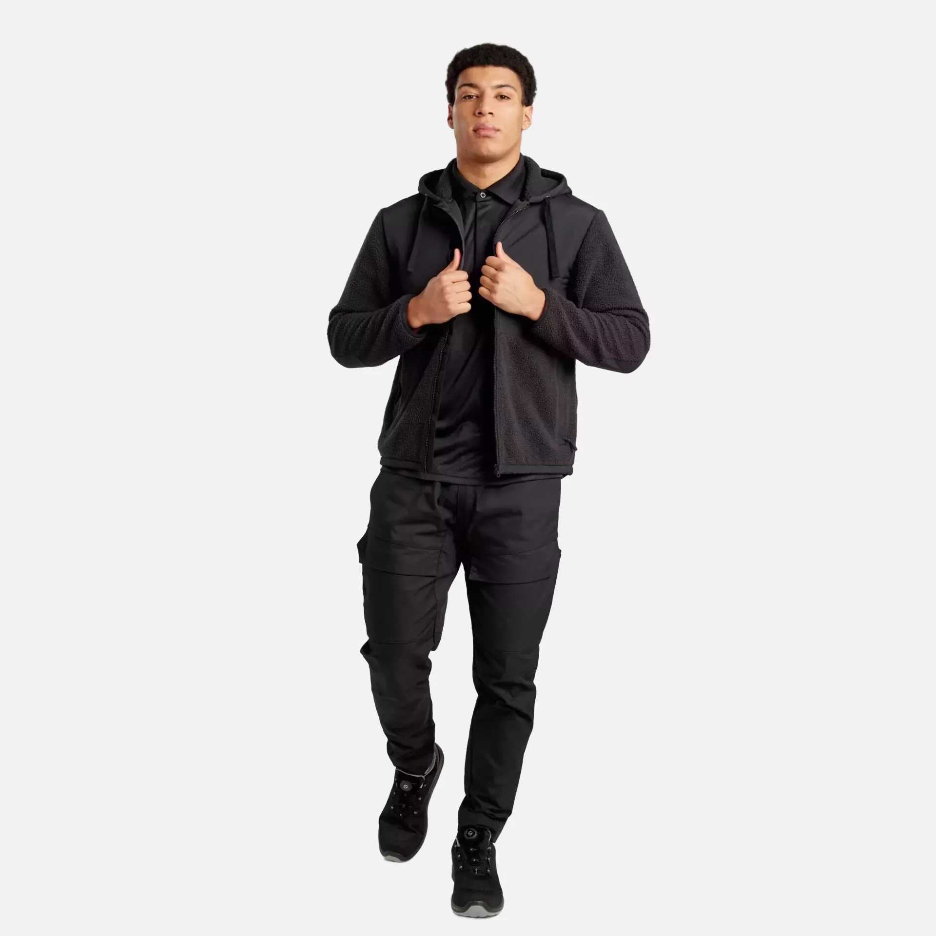 Portwest KX371BKR, KX3 Borg Fleece, Black, image 4