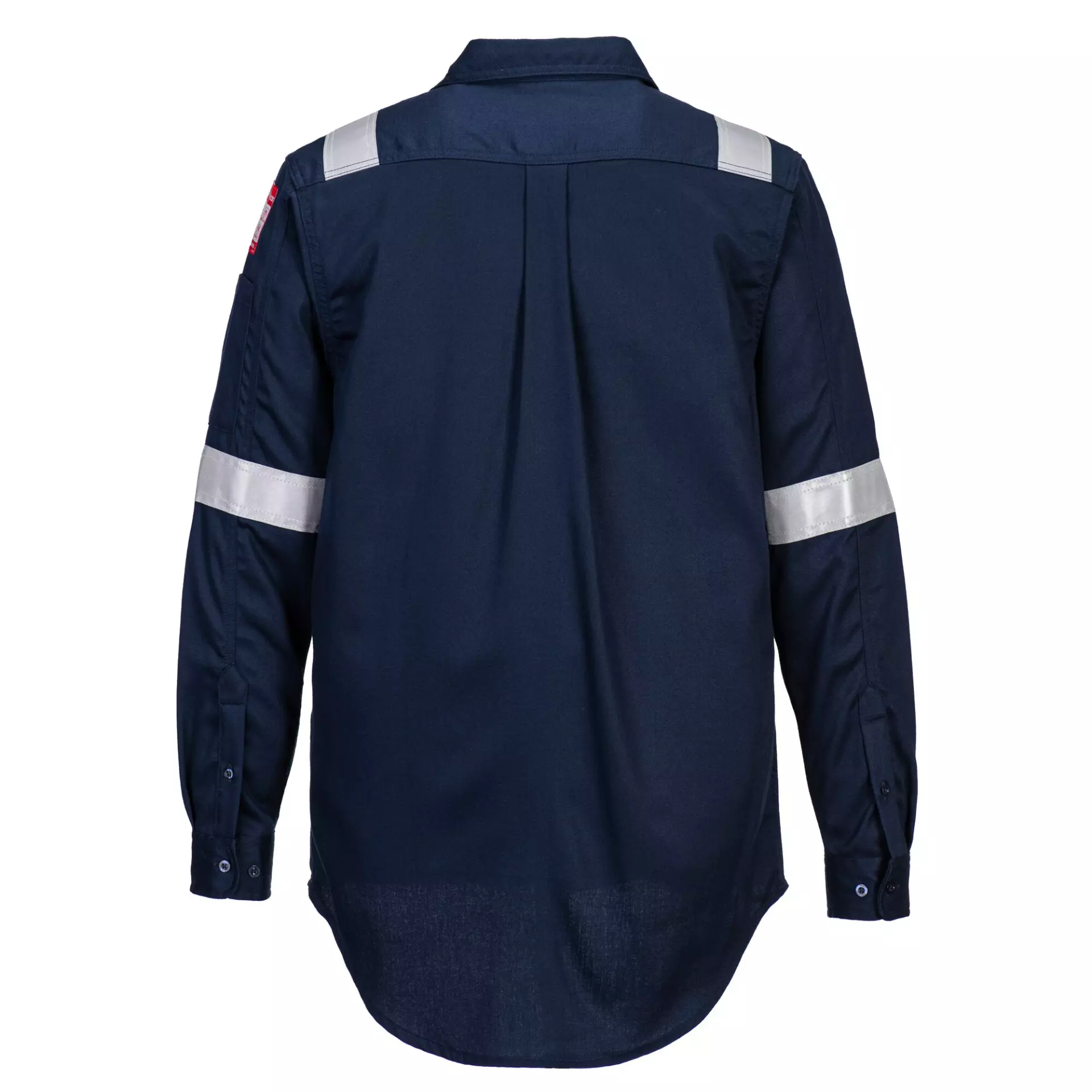 Portwest FR720NAR, Bizflame Work Lightweight Anti-Static FR Shirt, Navy, image 2