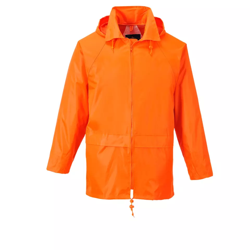 Portwest S440ORR, Classic Rain Jacket, Orange, image 3, gallery thumbnail