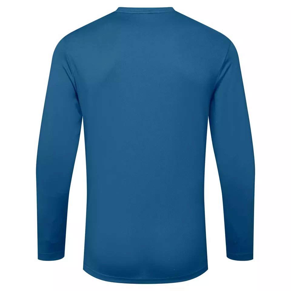 Portwest DX415MBR, DX4 T-Shirt L/S, Metro Blue, image 2, gallery thumbnail