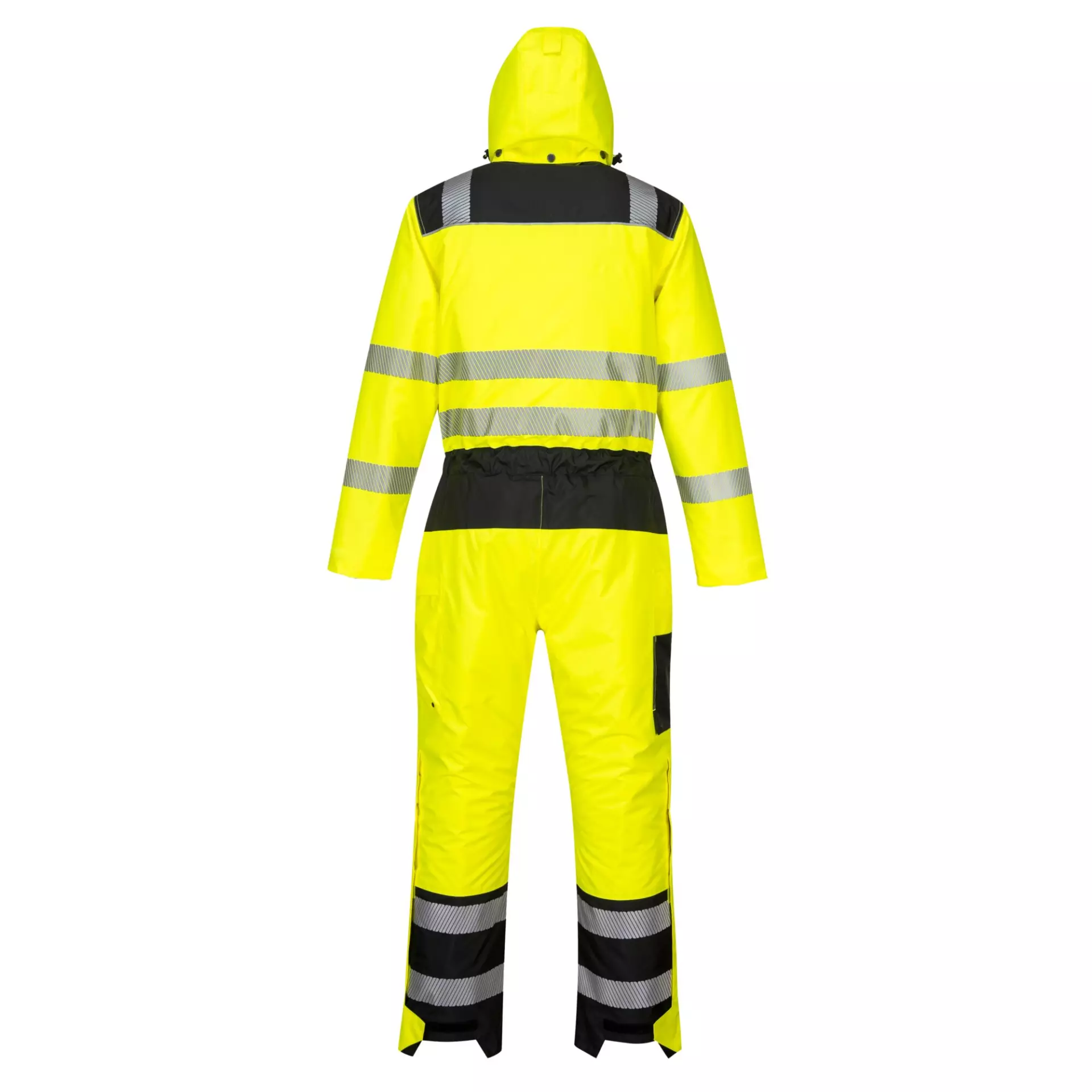 Portwest PW352YBR, PW3 Hi-Vis Winter Coverall, Yellow/Black, image 2