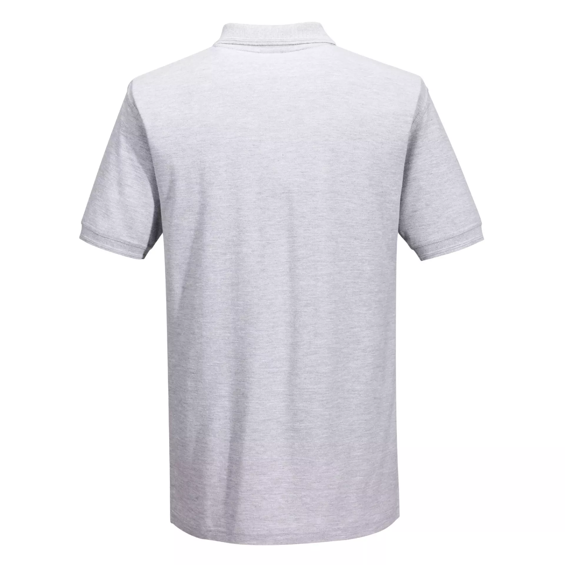 Portwest B210HGR, Naples Polo Shirt S/S, Heather Grey, image 2
