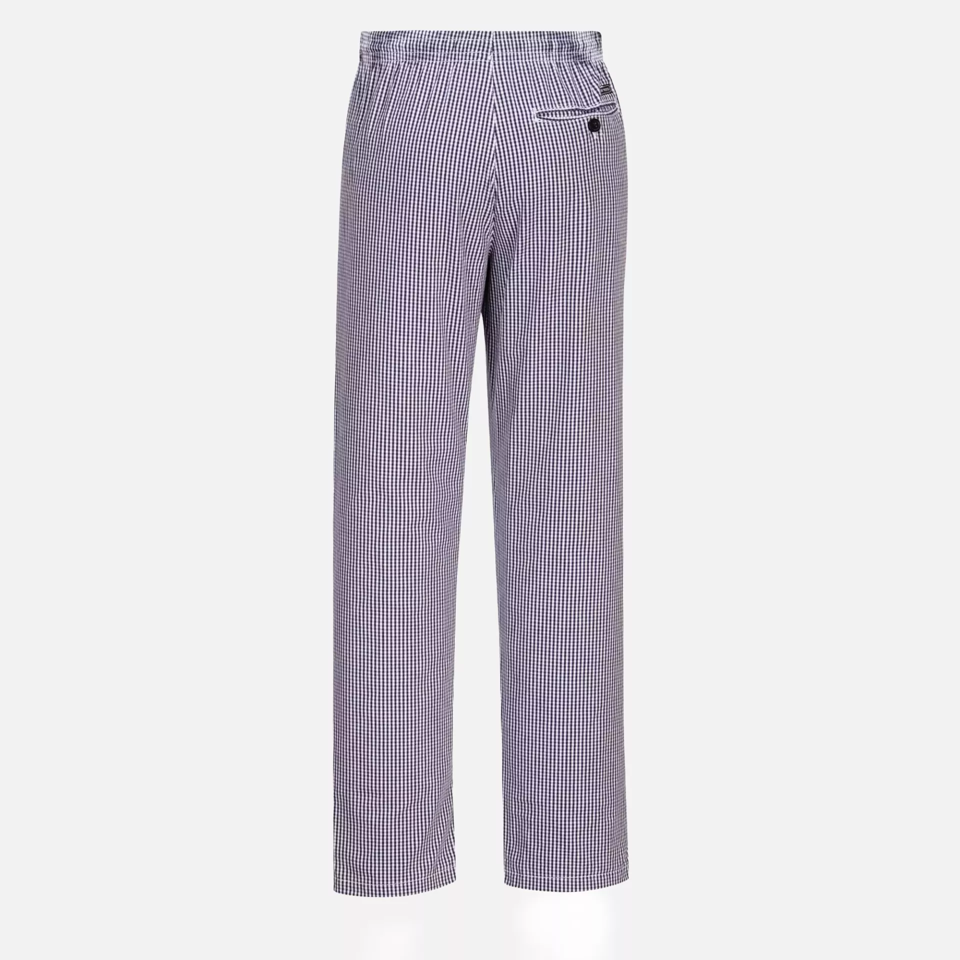 Portwest C079CHR, Chef's Bromley Trousers, Blue Check, image 2