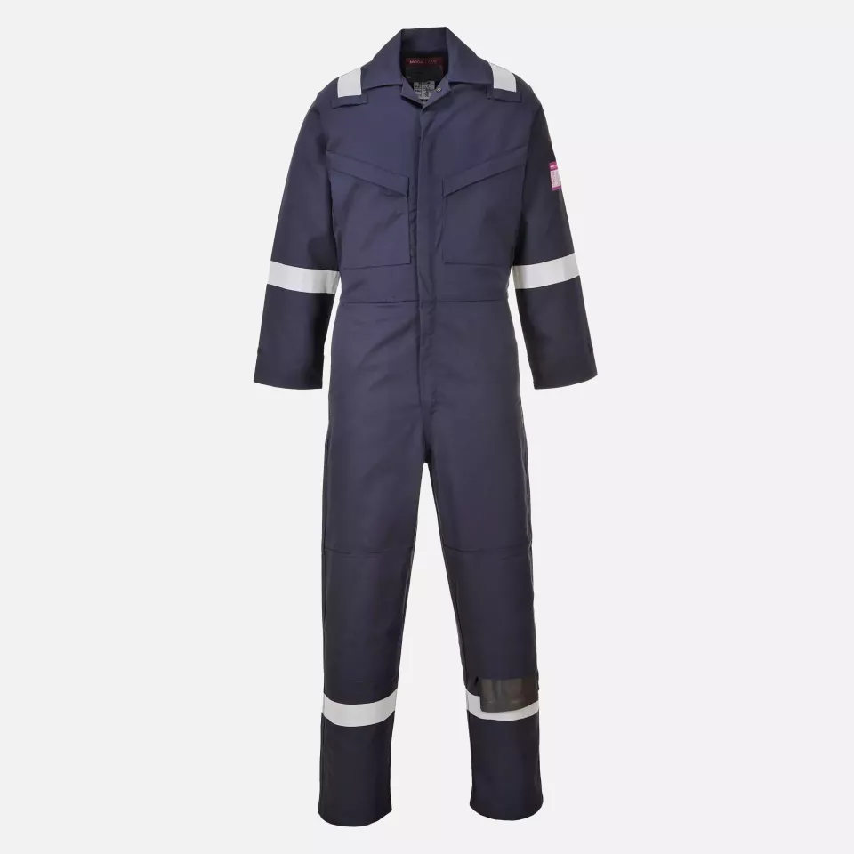 Portwest MX28NAR, Modaflame Coverall, Navy, image 1, gallery thumbnail