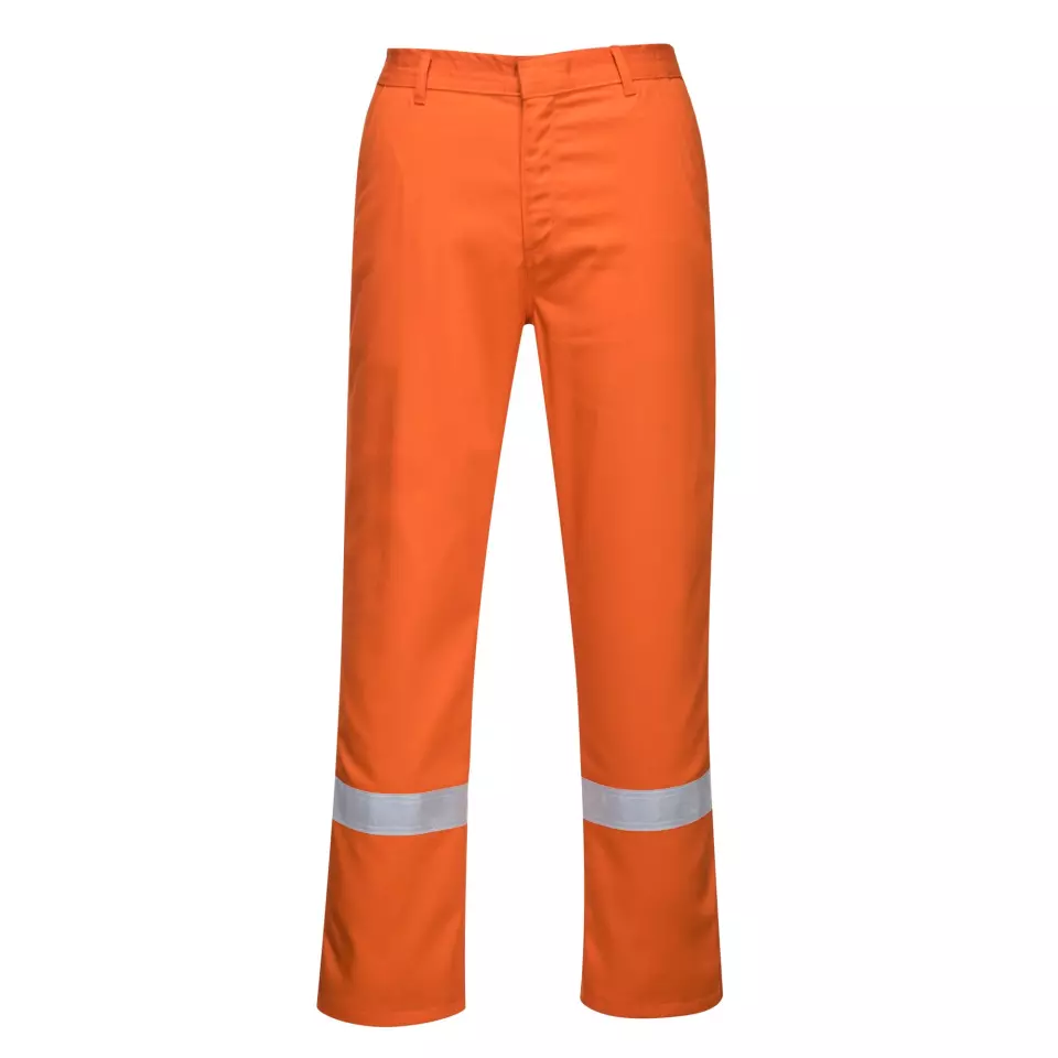 Portwest BZ14ORR, Bizweld Iona FR Hose, Orange, image 1, gallery thumbnail