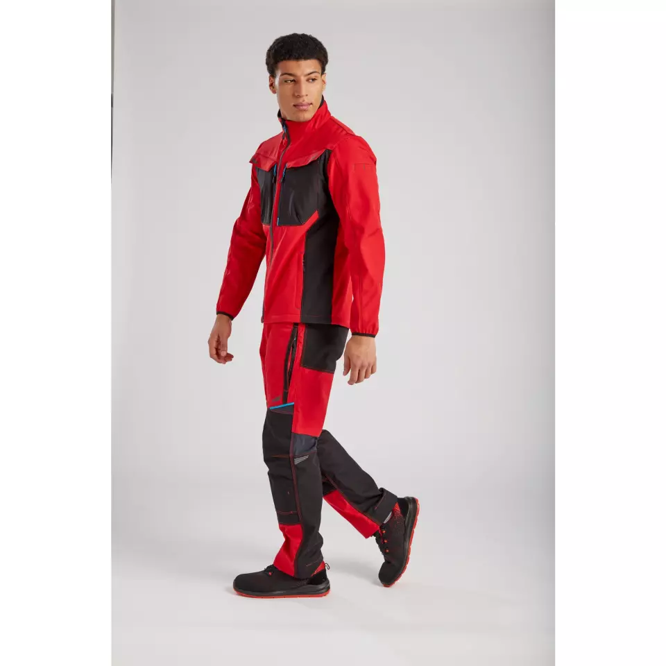 Portwest T750DRR, WX3 Softshell (3L), Deep Red, image 4, gallery thumbnail