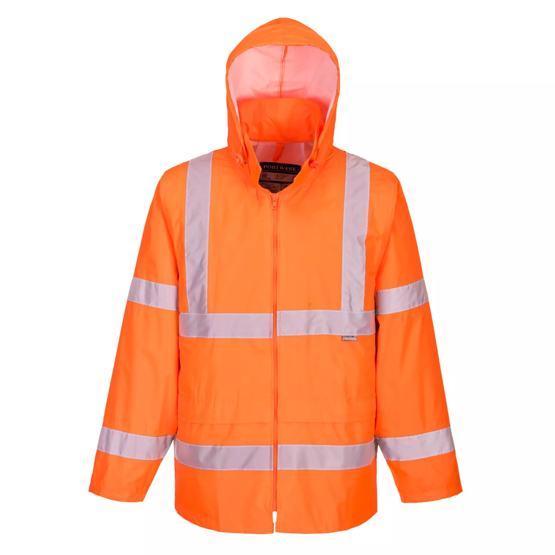 Portwest H440ORR, Hi-Vis Rain Jacket, Orange, image 8