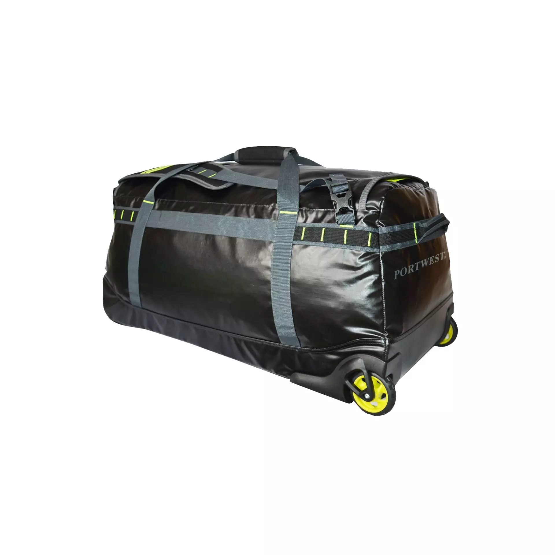 Portwest B951BKR, PW3 100L Water-resistant Duffle Trolley Bag, Black, image 2