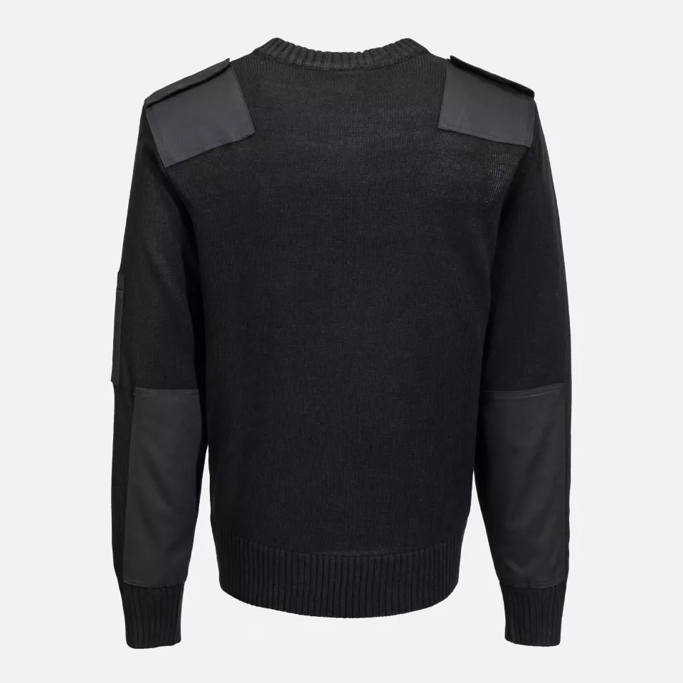 Portwest B310BKR, Nato Sweater, Black, image 2, gallery thumbnail