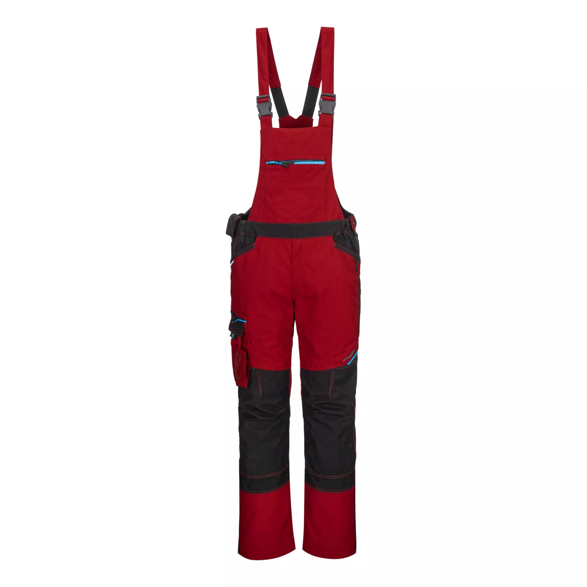 Portwest T704DRR, WX3 Bib and Brace, Deep Red, image 2