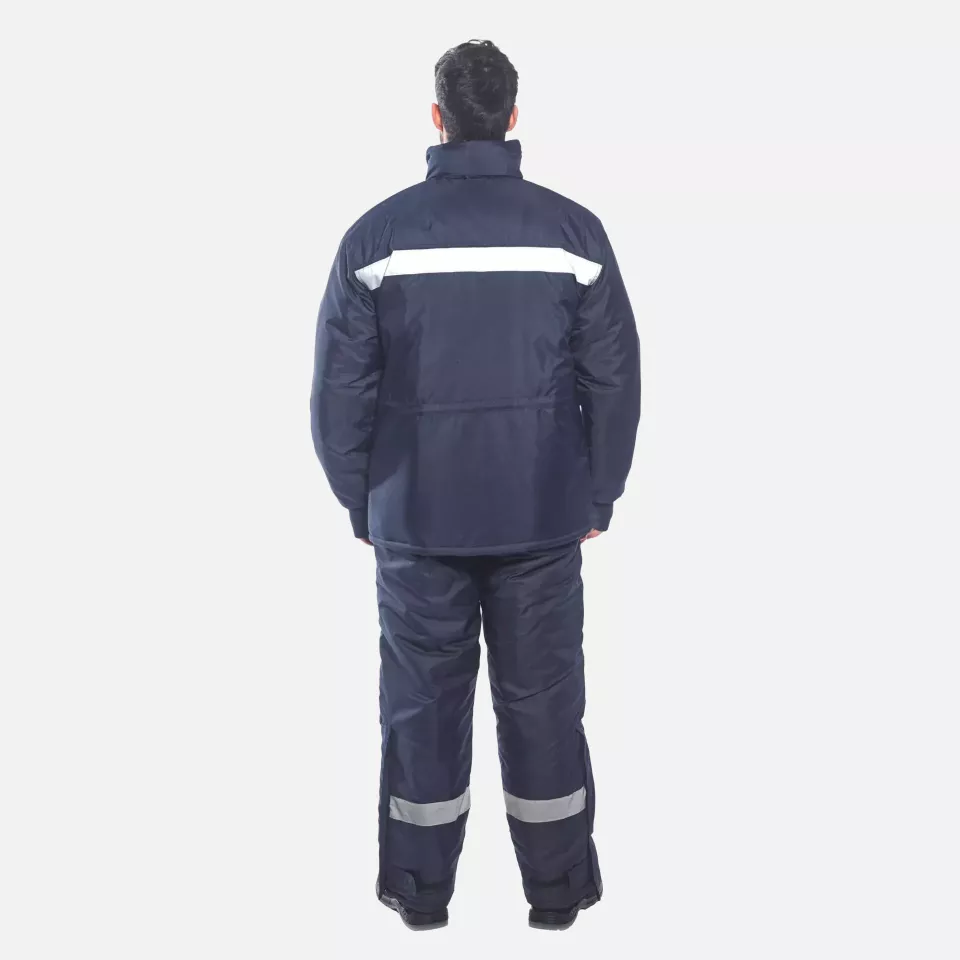 Portwest CS10NAR, ColdStore Jacket, Navy, image 3, gallery thumbnail