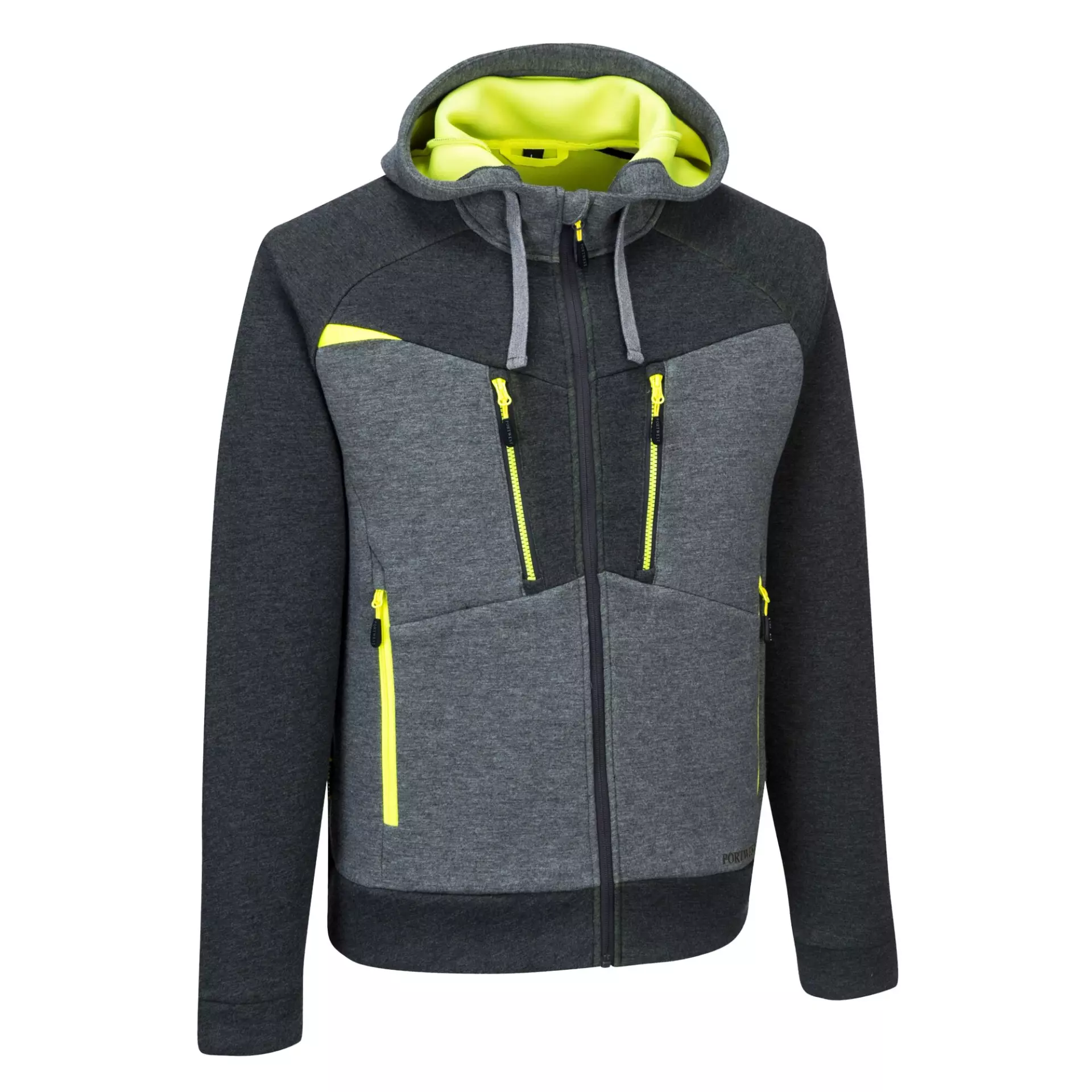 Portwest DX472MGR, DX4 Zipped Hoodie, Metal Grey, image 4