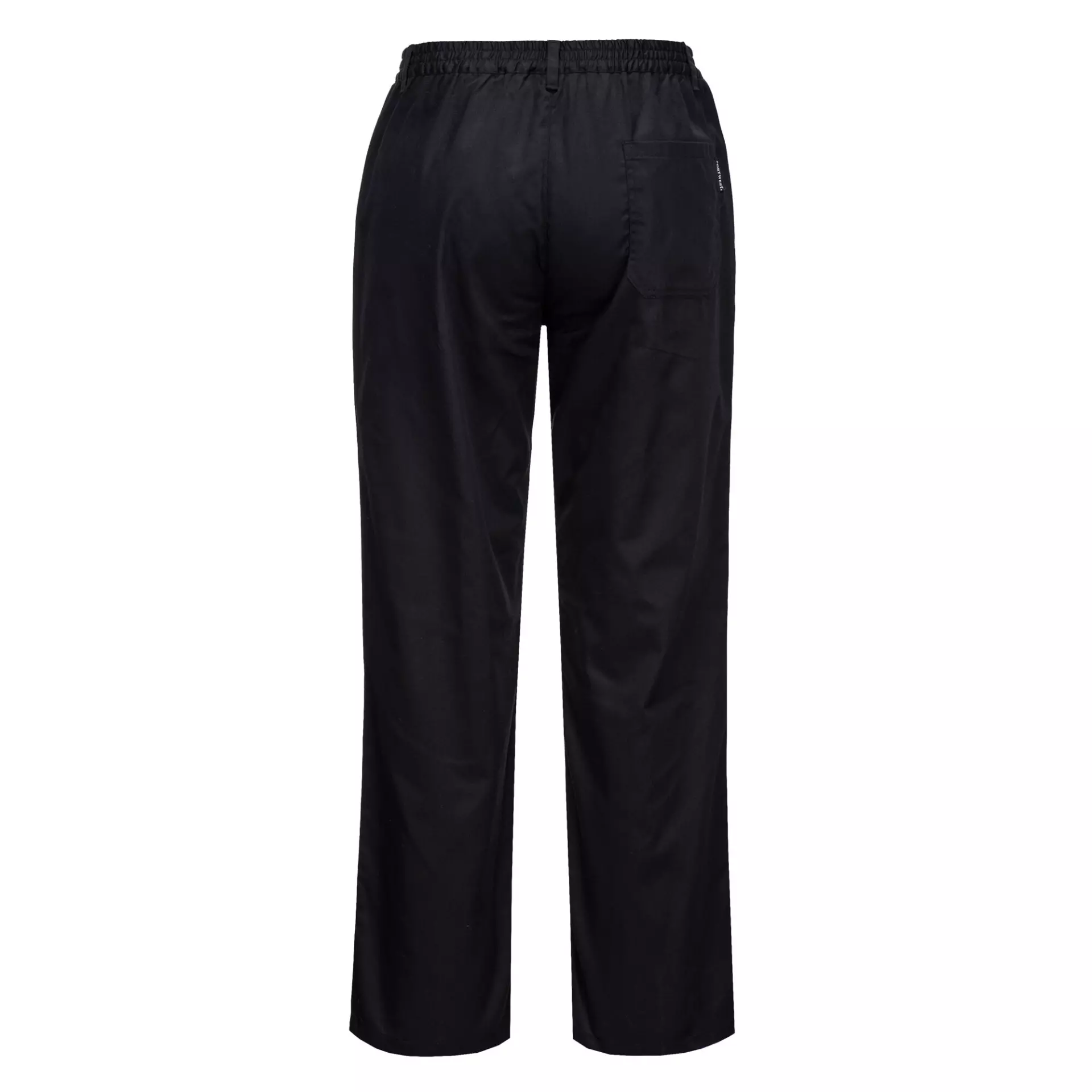 Portwest C071BKR, Chef's Women's Rachel Trousers, Black, image 2