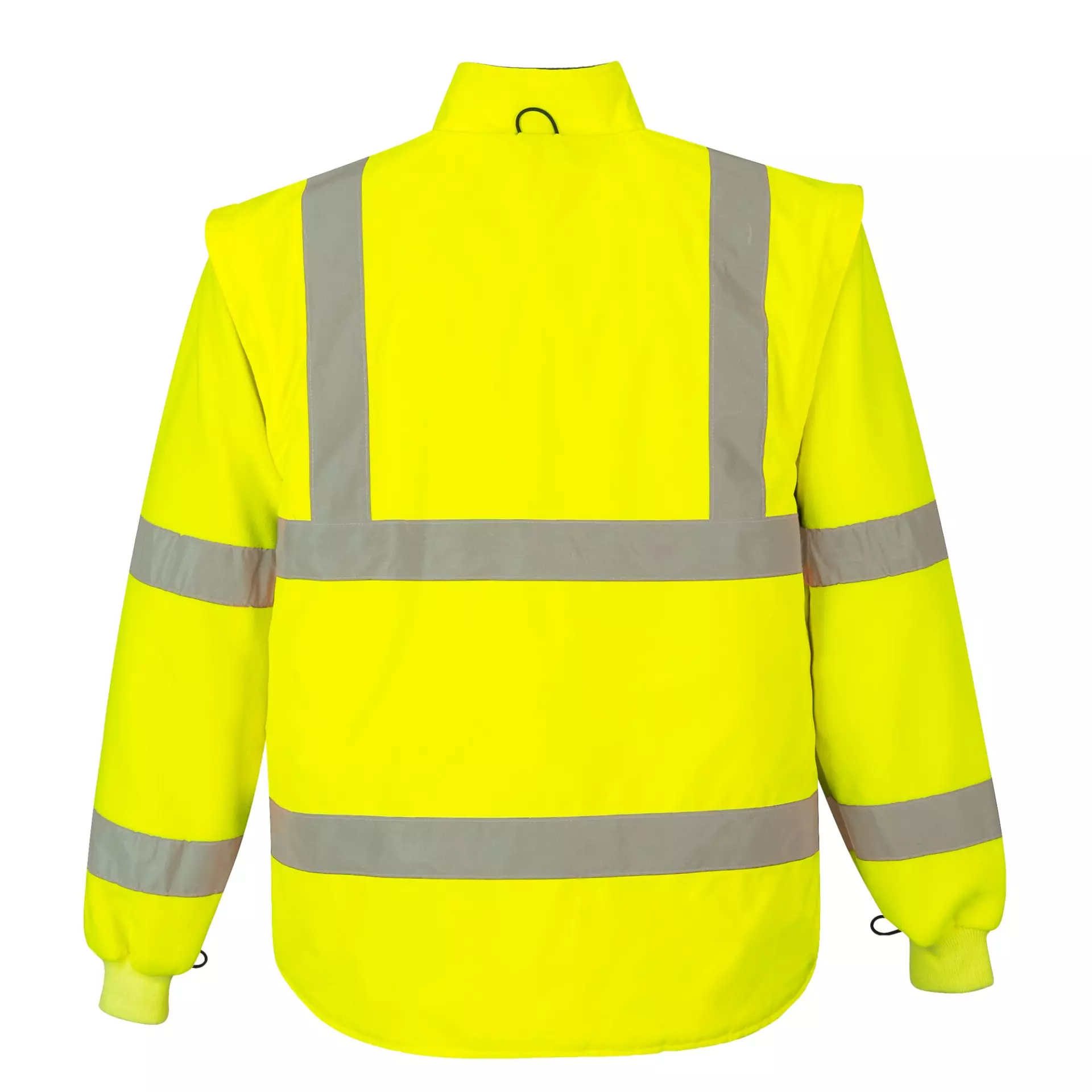 Portwest S427YER, Hi-Vis Breathable 7-in-1 Traffic Jacket, Yellow, image 3