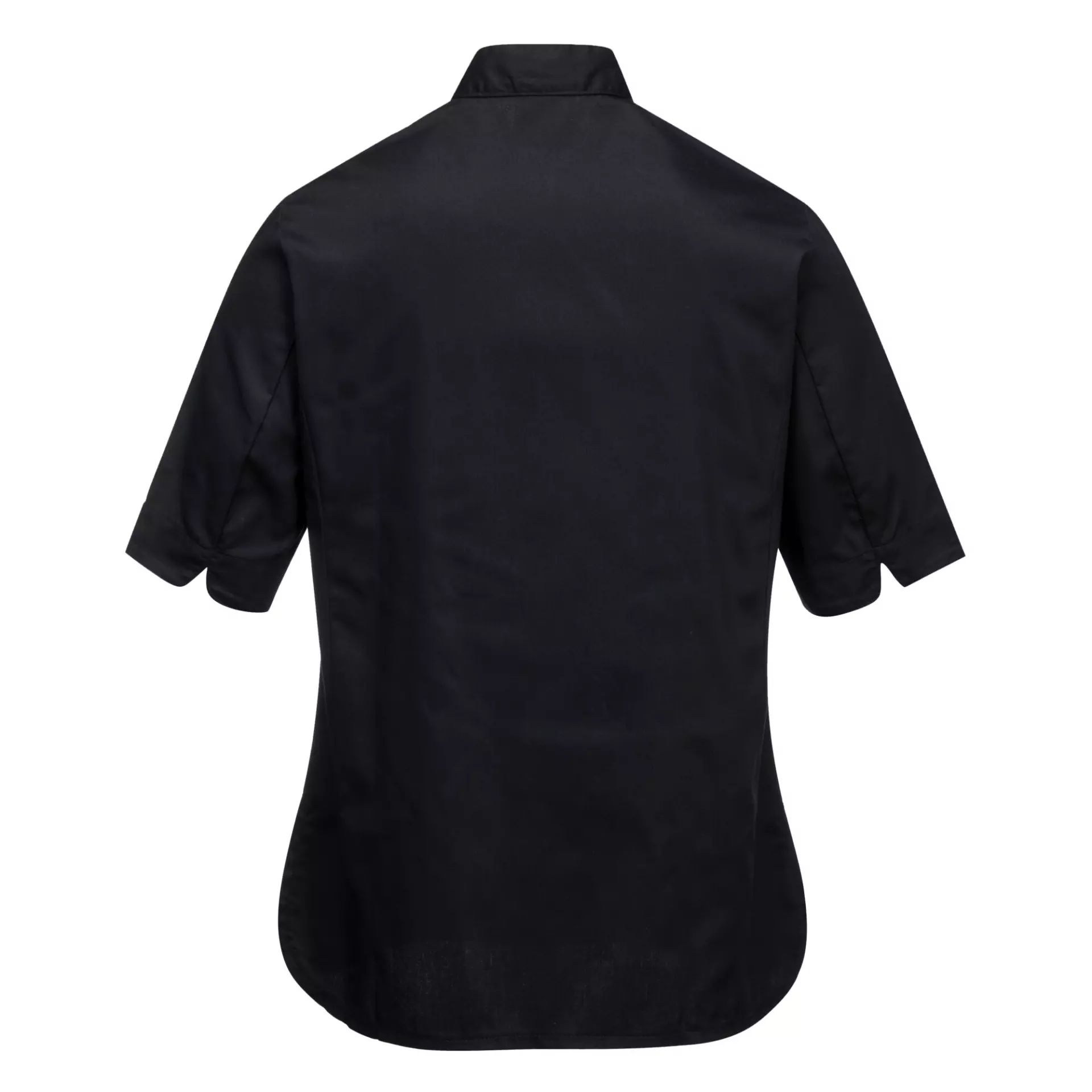 Portwest C737BKR, Rachel Damen-Kochjacke S/S, Schwarz, image 2