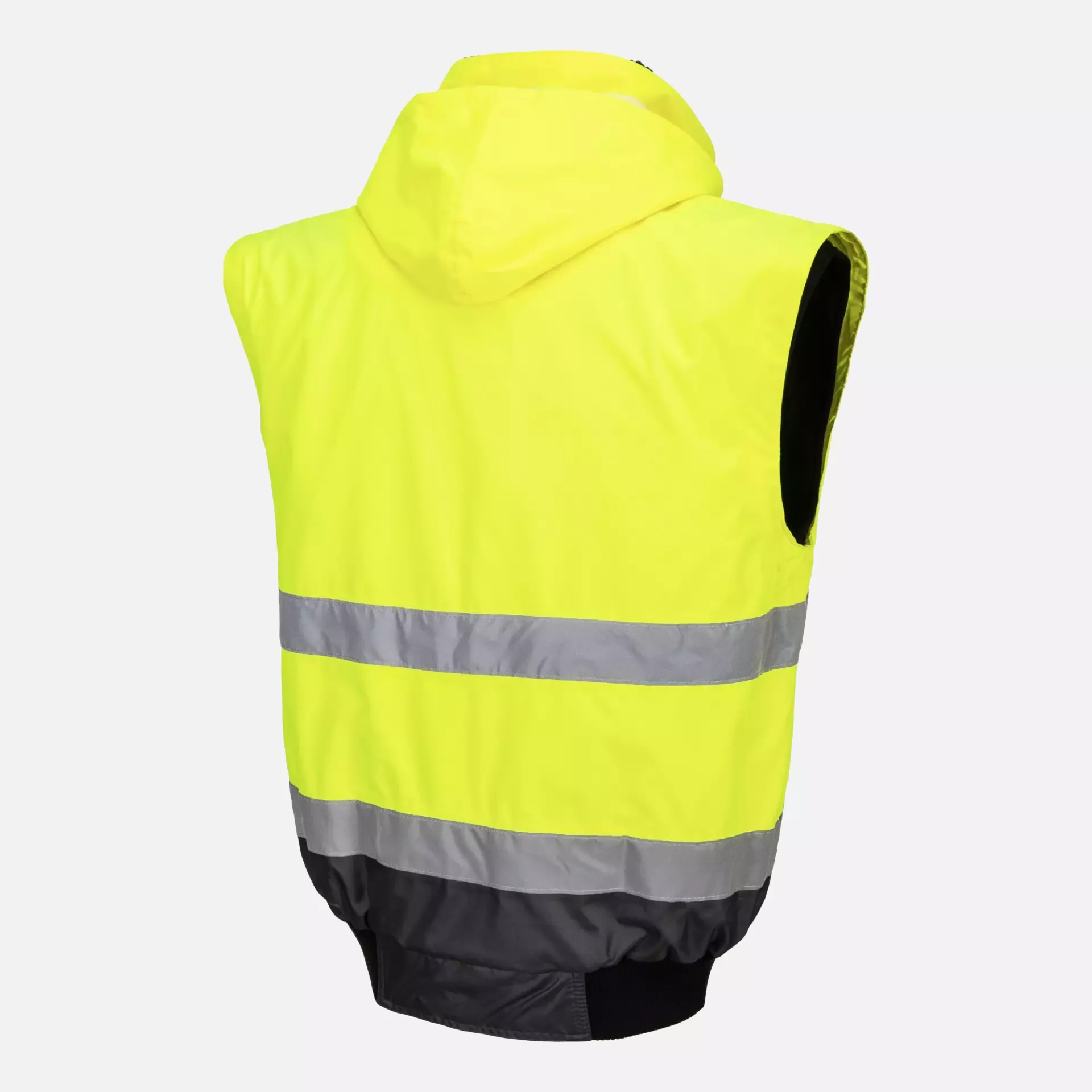 Portwest C465YGY, Hi-Vis 3-in-1 Contrast Bomber Jacket, Yellow/Grey, image 6