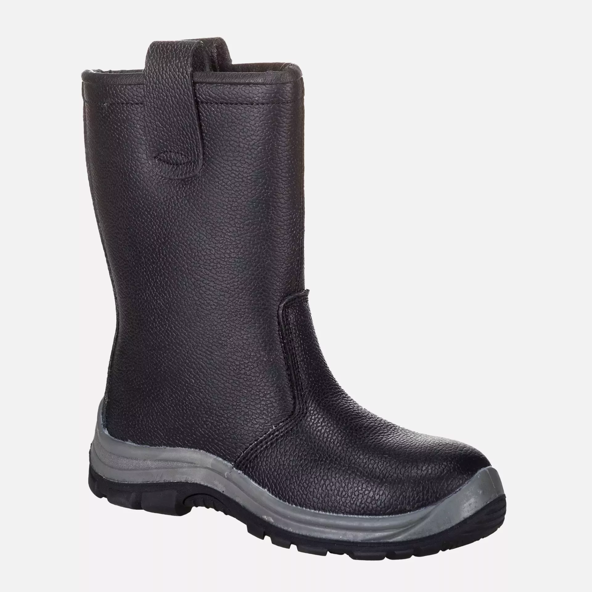Portwest FW12BKR, Steelite Rigger Boot S1P CI HRO, Black, image 1